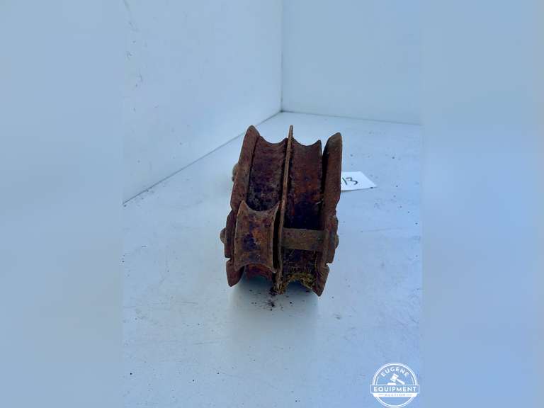 Antique Wood Logging Block
