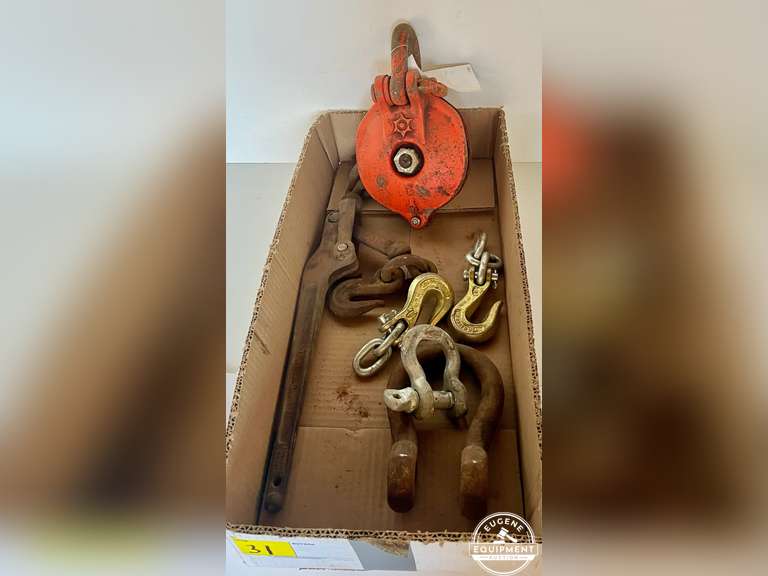 Chain Binder, Hook, Clavis, Block