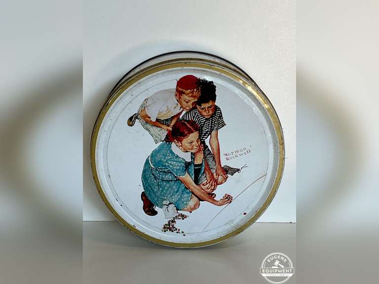 Limited Edition Norman Rockwell Collectible Tin