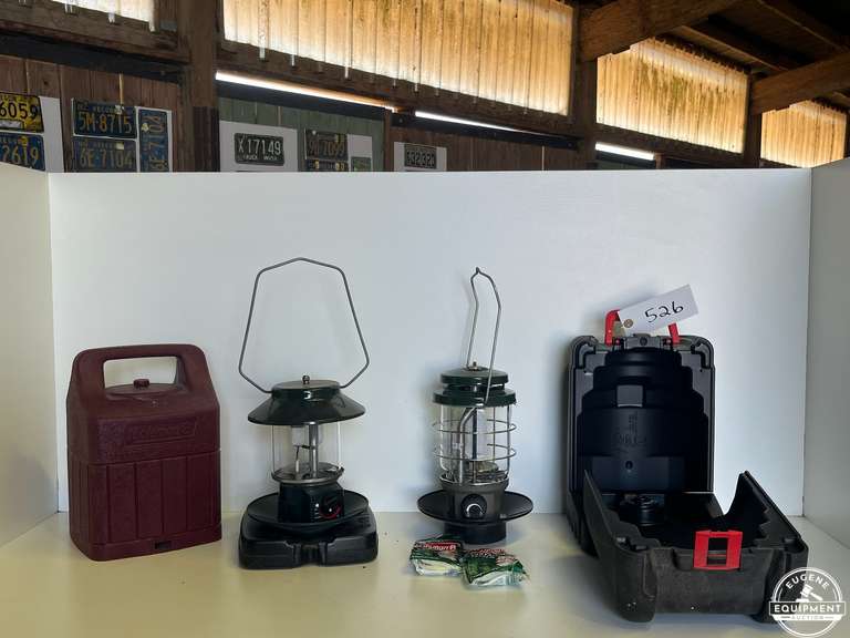 Lot of 2 Coleman Lanterns