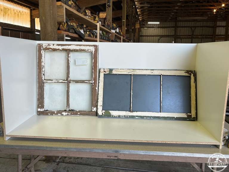 Antique Wood Payne Windows