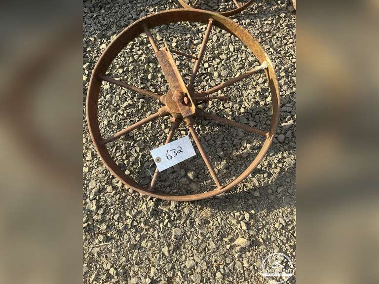 Antique Steel Wheel