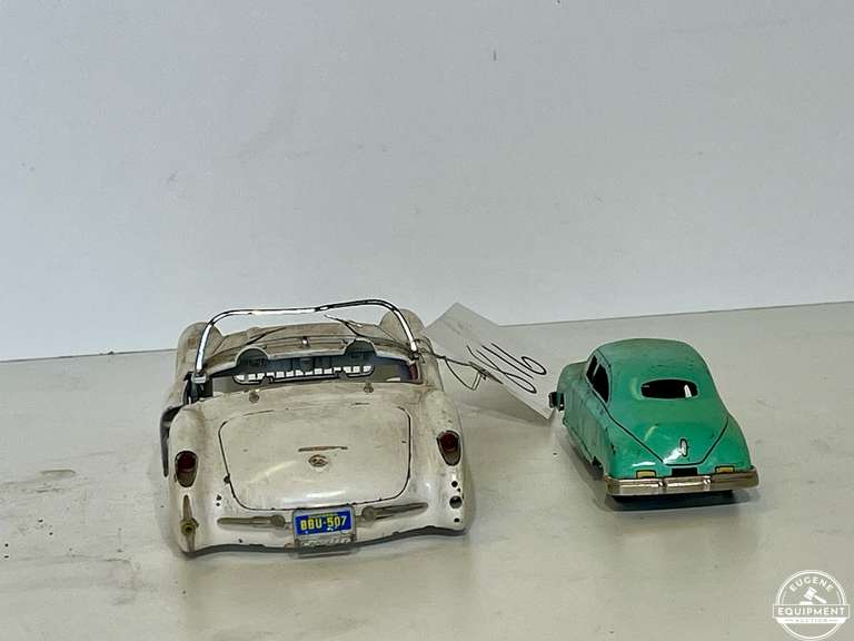 1957 Die Cast Chevy Corvette & 1950's Buick Sedan