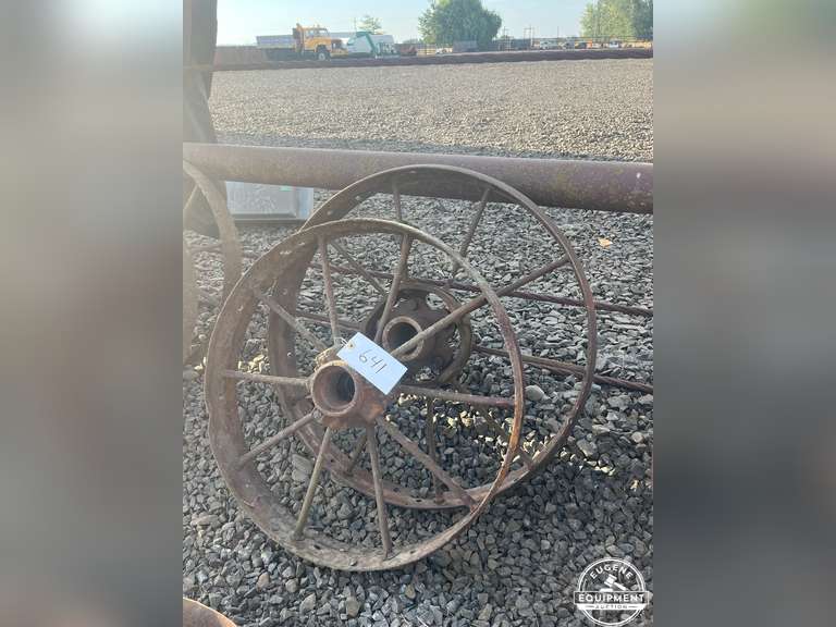 Antique Steel Wheels