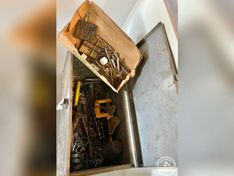 Metal Tool Box & Contents