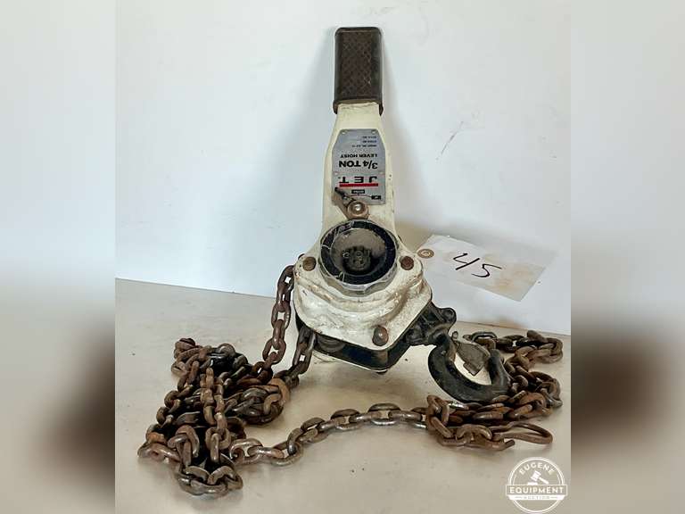 Jet 3/4 Ton Chain Hoist