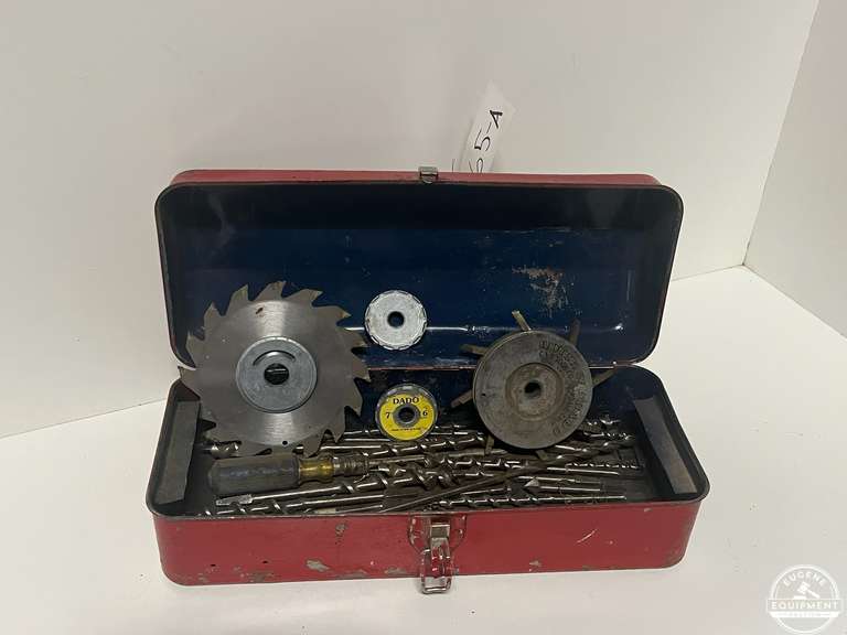 Metal Tool Box & Contents