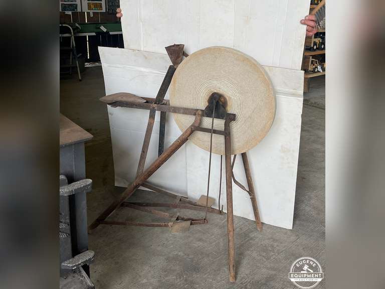 Antique Grinding Wheel