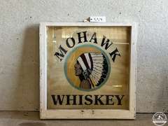 Framed Mohawk Whiskey Picture
