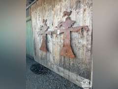 5' Metal Scare Crow