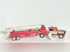 1980's Nylint Fire & Rescue Truck & Trailer Station #2