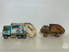 1988 Nylint Trash Truck & 1960's Tonka Trash Truck