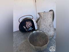 Antique Pewter & Pitchers