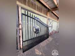 Set 16' Steel Entry Gates