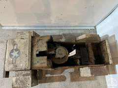 Vintage Metal Gas Powered Military Style Jeep