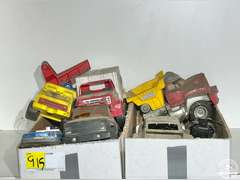 Assorted Toy Cars & Misc Toys