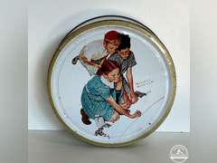 Limited Edition Norman Rockwell Collectible Tin