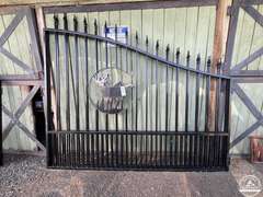 Set 16' Steel Entry Gates