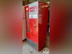 Antique Coke A Cola Vending Machine
