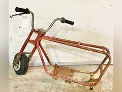 Vintage Metal Frame For Mini Bike