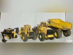 Tonka Dump Truck, Grader, Loader, Dozer & Backhoe Package