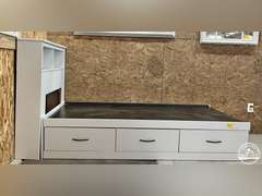 Twin Bed Frame w/ 3 Storage Drawers