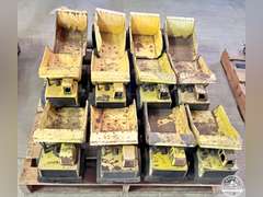 Lot of 12 Tonka Dump Trucks