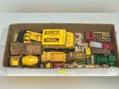 Assorted Metal & Plastic Cars & Trucks