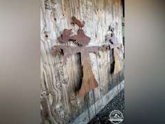 5' Metal Scare Crow