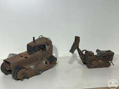 Tonka Dozer & Tonka Backhoe