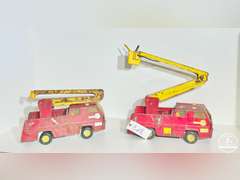 2 1970's TOnka Snorkle Fire Trucks (1 Has Hose & Nozzle That Can Spray Water)