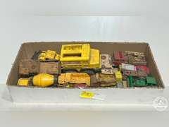 Assorted Metal & Plastic Cars & Trucks