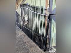 Set 16' Steel Entry Gates