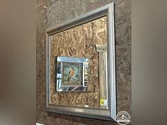 Large Mirror In Frame