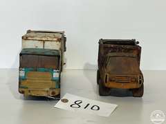 1988 Nylint Trash Truck & 1960's Tonka Trash Truck