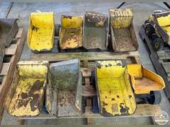 Lot of 8 Tonka Dump Beds & Chassis