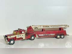 1980's Nylint Fire & Rescue Truck & Trailer Station #2
