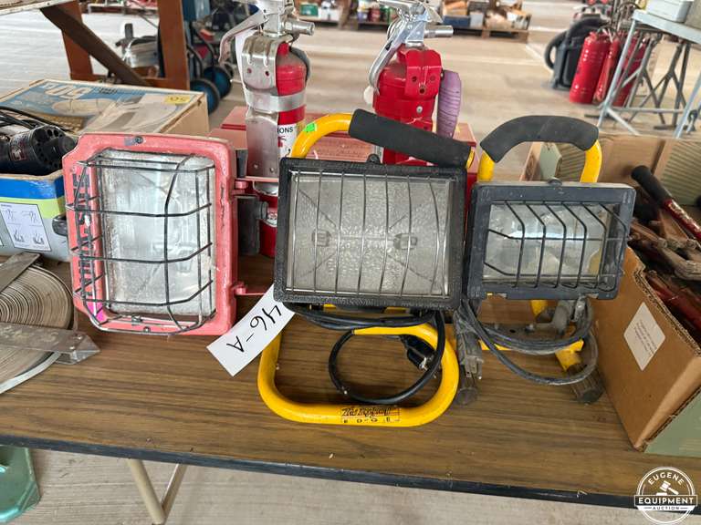 3 Portable Work Lights