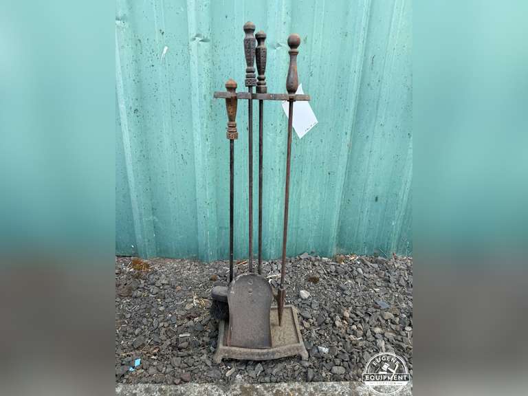 Antique  Fire Place Tool Set