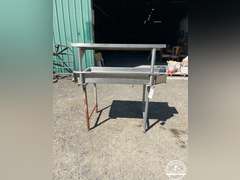 Double Tiered Stainless Work Table
