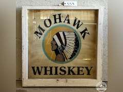 Framed Mohawk Whiskey Picture