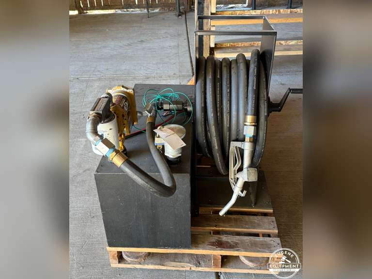 Custom Built Fuel Tank w/Electric Pump, Filter System, Reel, Nozzle