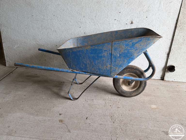 Blue Wheel Barrow