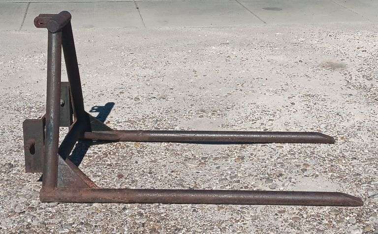3 Point Hay Fork Attachment 68"L x 40"W