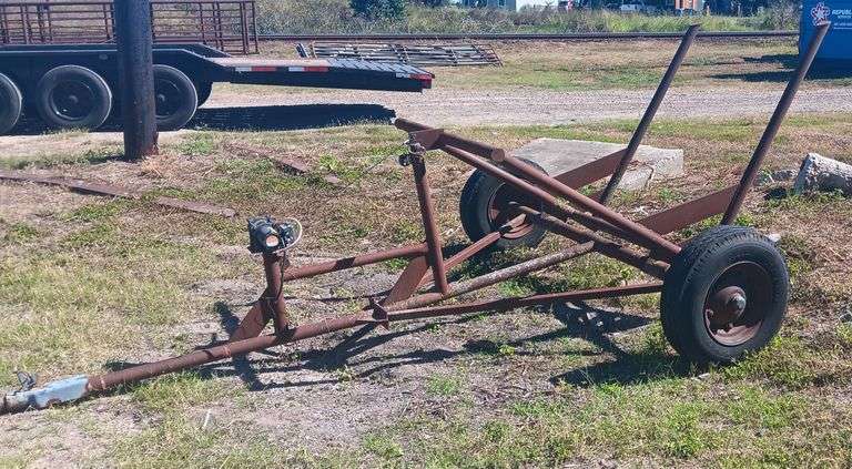 Towable Hay Dolly With Electric Winch