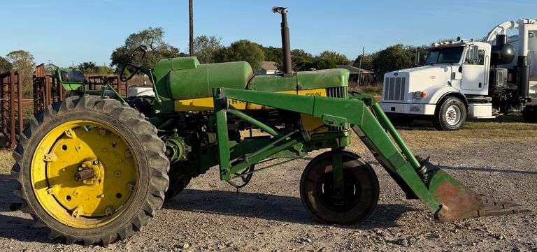 1958 John Deere "Poppin' Johnny" 530 Propane Tractor w/ Loader, All Hydraulics Work, Power Steering, Runs Really Well! See The Videos