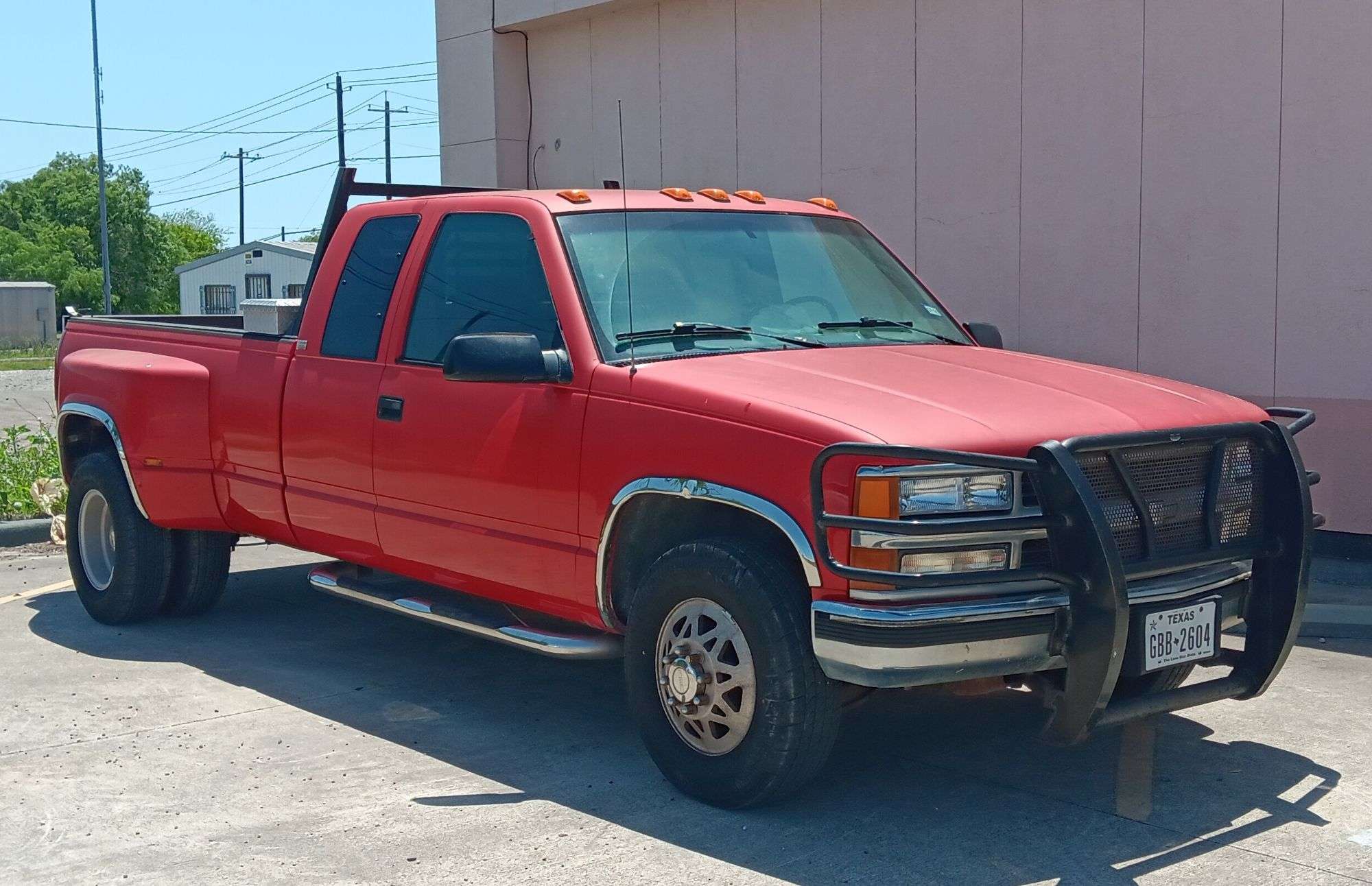 1995 Chevy 3500 Dually 454 V8, Automatic Transmission, PW, PL, AC w/ Eagle  Lift Gate Runs \u0026 Drives Good, Low Miles! - ELCO Auctions, image size:2000x1292