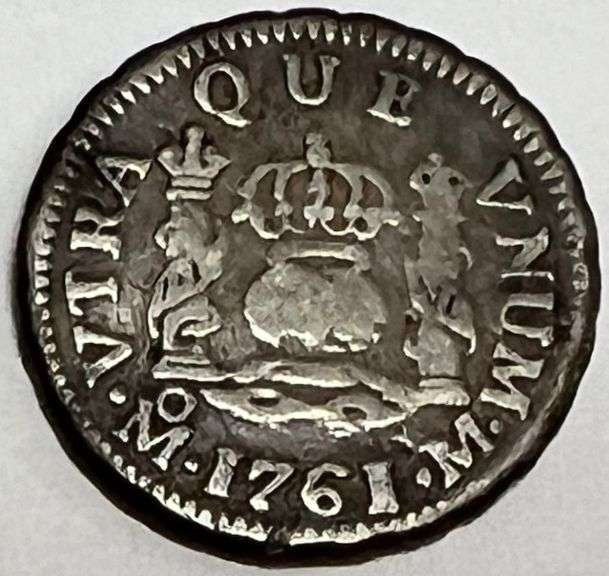 1761 Mexico 1/2 Reale
