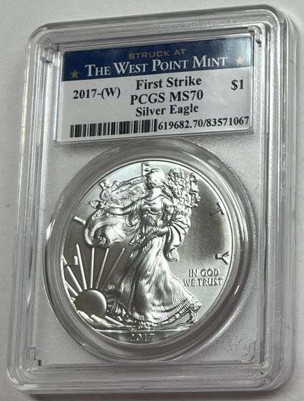 2017-W $1 Silver Eagle, PCGS MS70