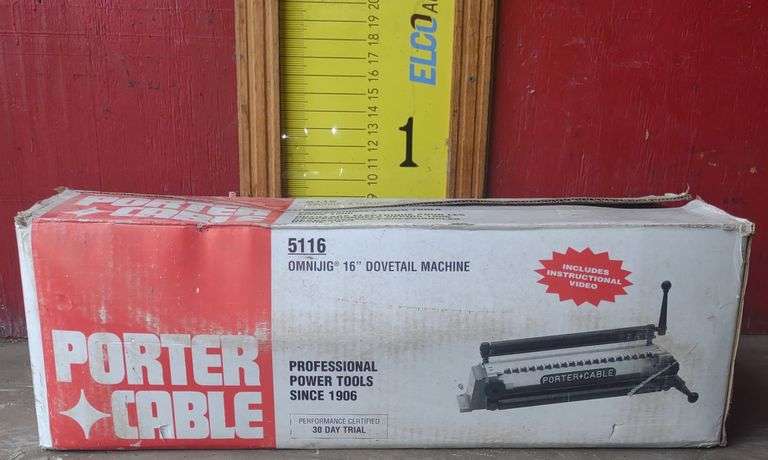 Porter Cable Omnijig 16" Dovetail Machine In Original Box